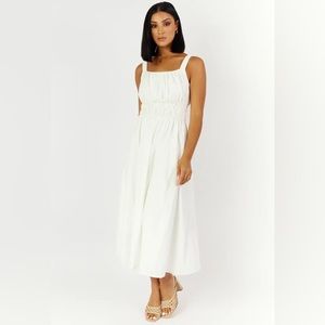 NWT white sun dress